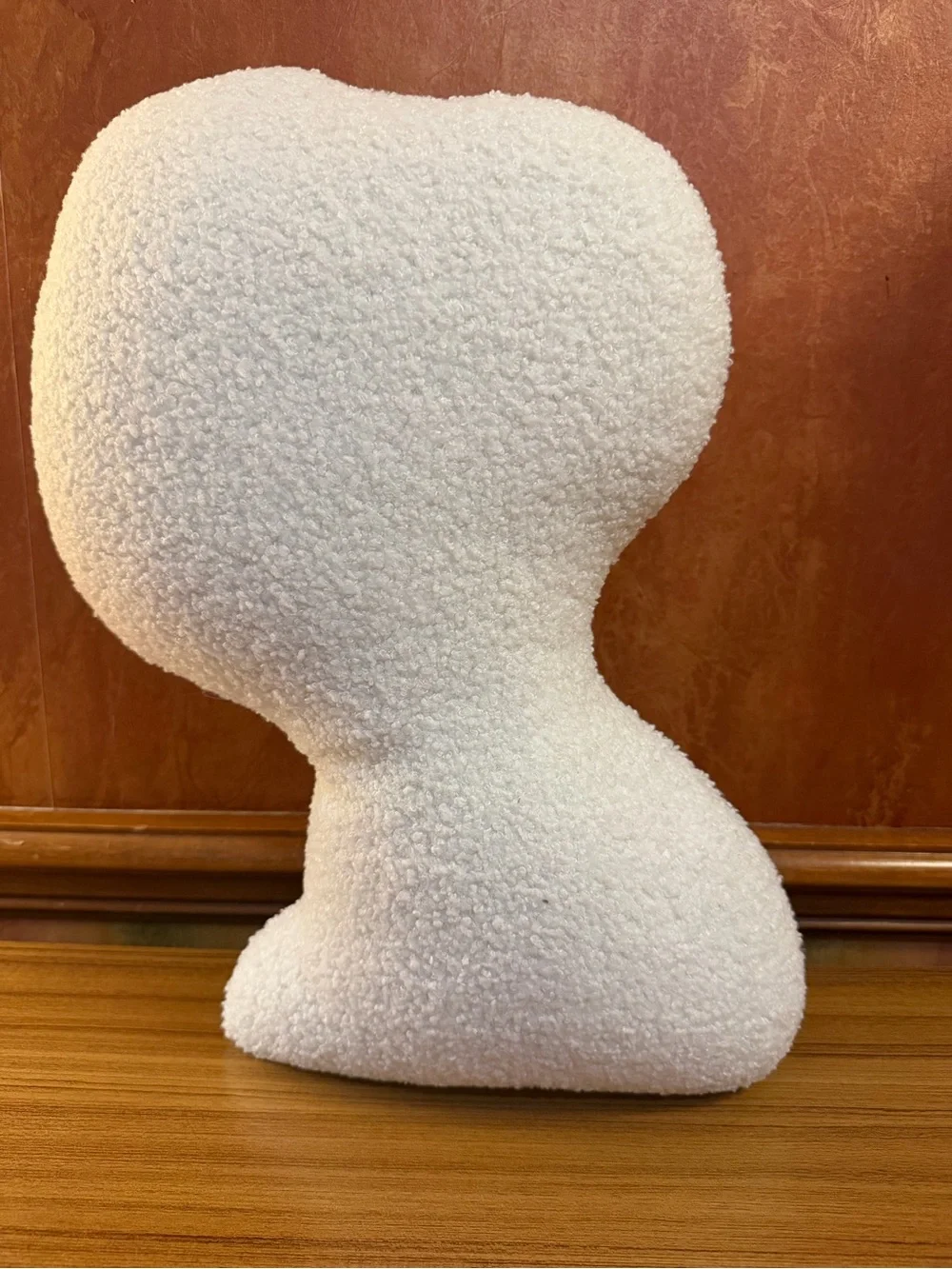 Peanuts Snoopy Spring Floral Sherpa Shaped Decorative Throw Pillow Bouquet 17
